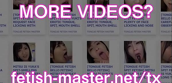 trendsJapanese Asian Tongue Spit Face Nose Licking Sucking Kissing Handjob Fetish - More at fetish-master.net